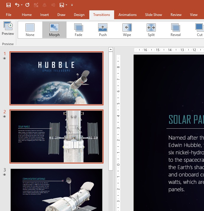 3d Morph Powerpoint Template Free Download