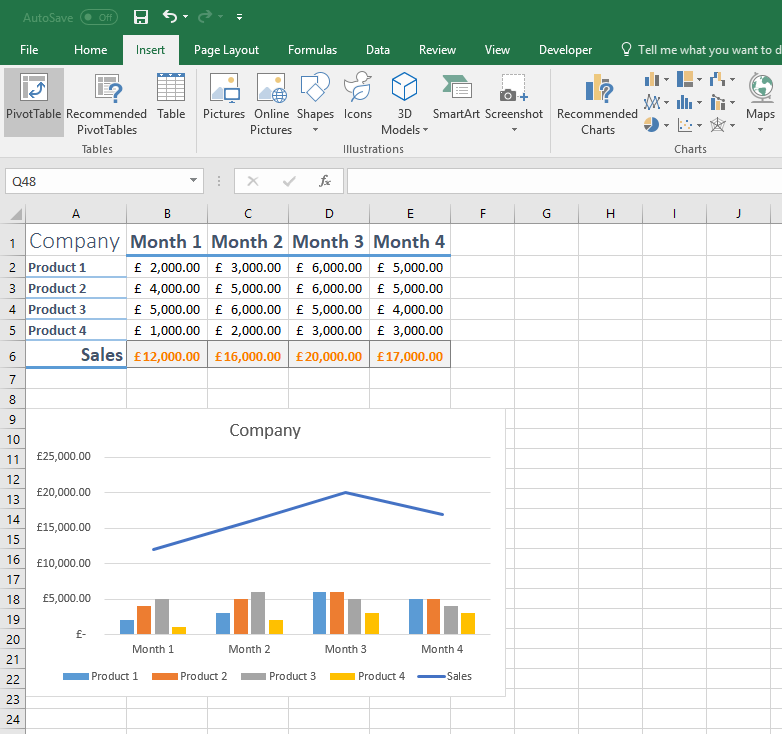 Creating a budget in Excel
