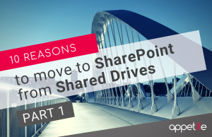 Move to SharePoint from Shared Drives
