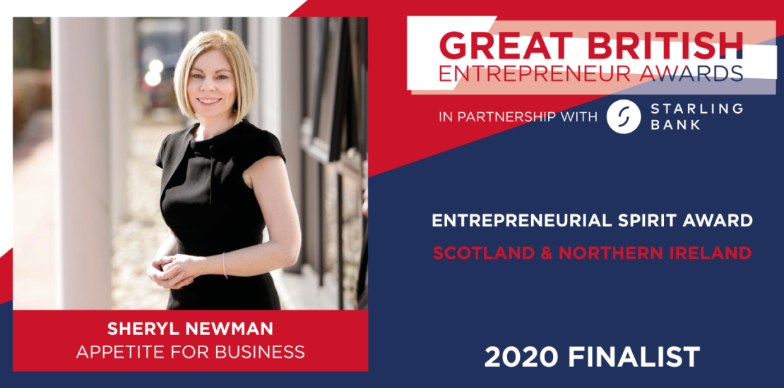 MD Sheryl Newman shortlisted for Great British Entrepreneur Awards